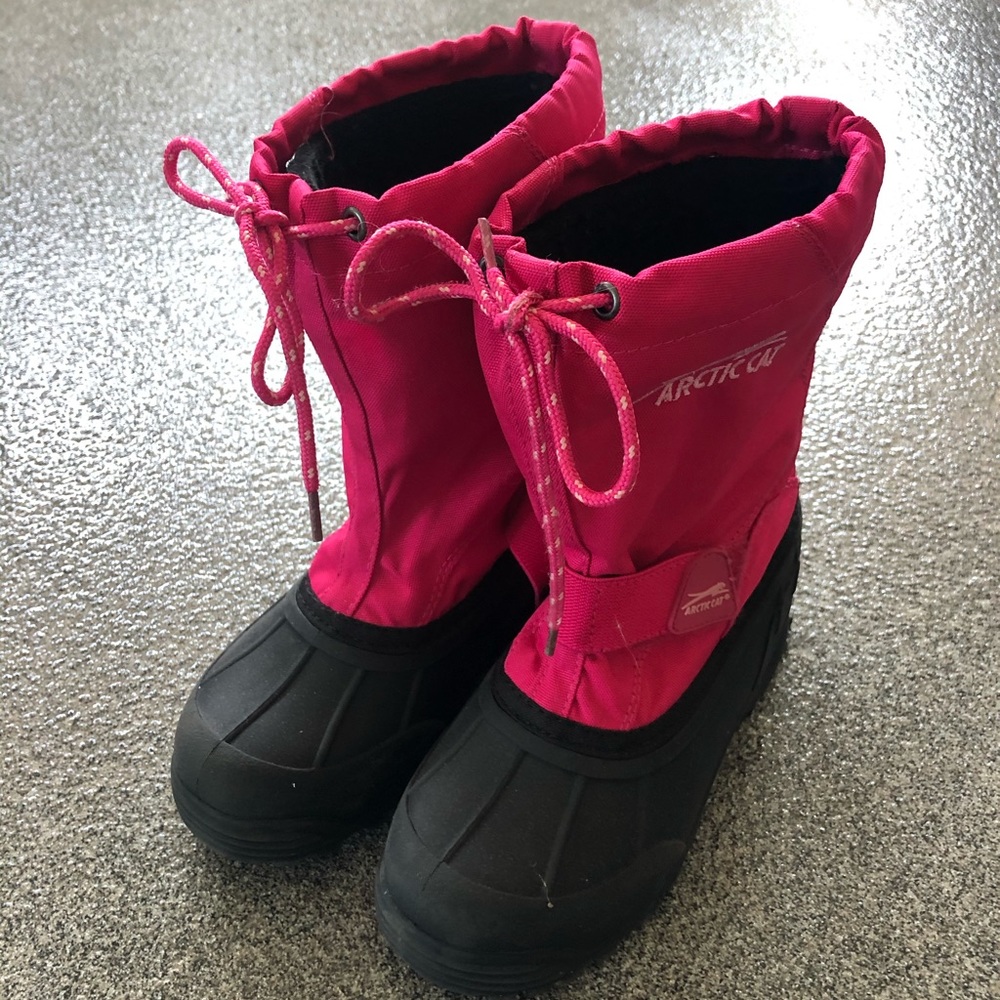 Arctic cat girls snow boots